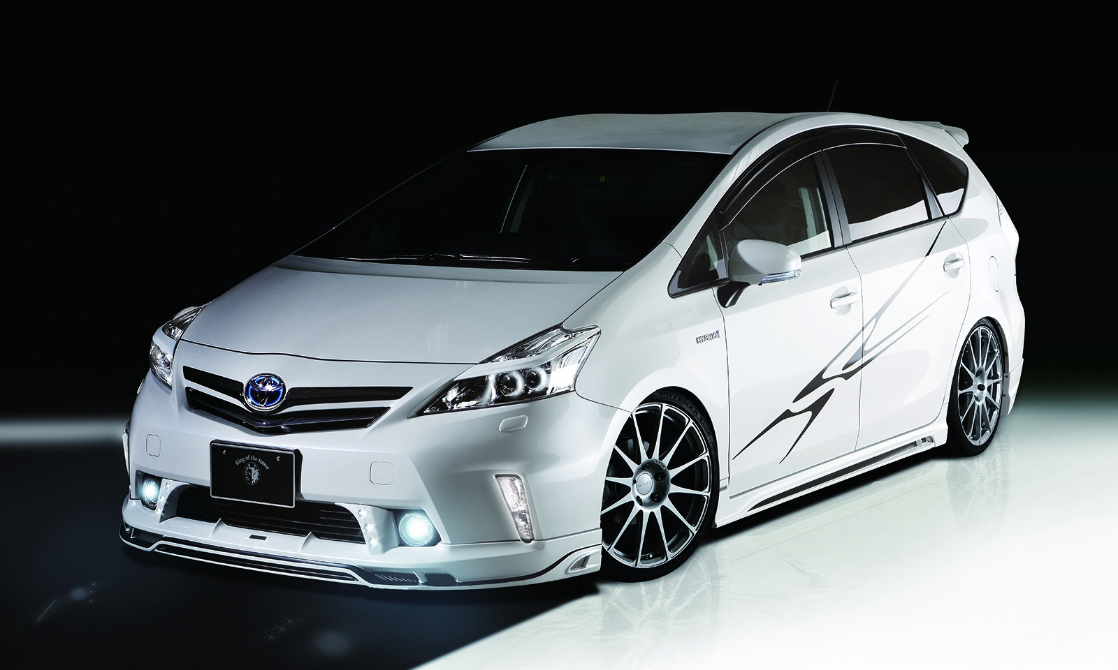 プリウスα前期【TOYOTA】ZVW40トヨタPRIUS-V純正USフォグランプ