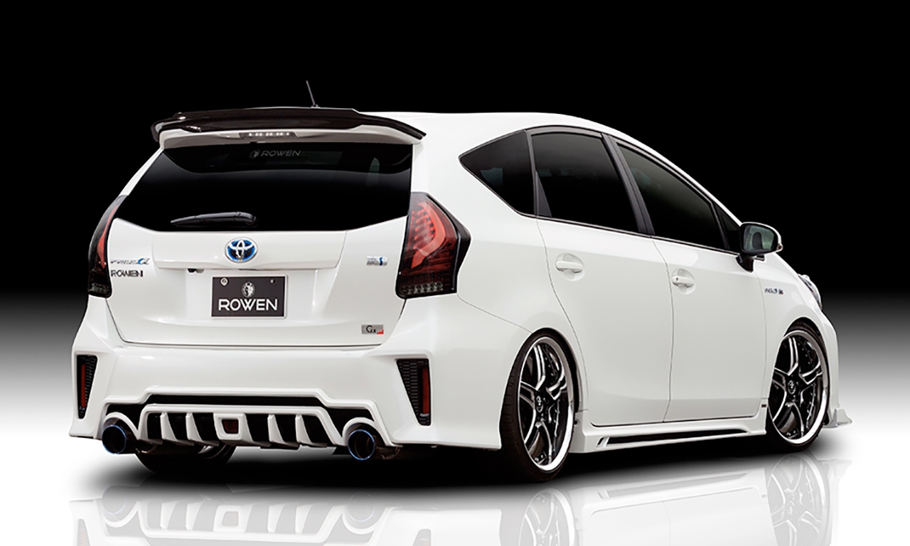 PRIUS α G's ｜TOYOTA｜BODY KIT｜ROWEN オフィシャルサイト