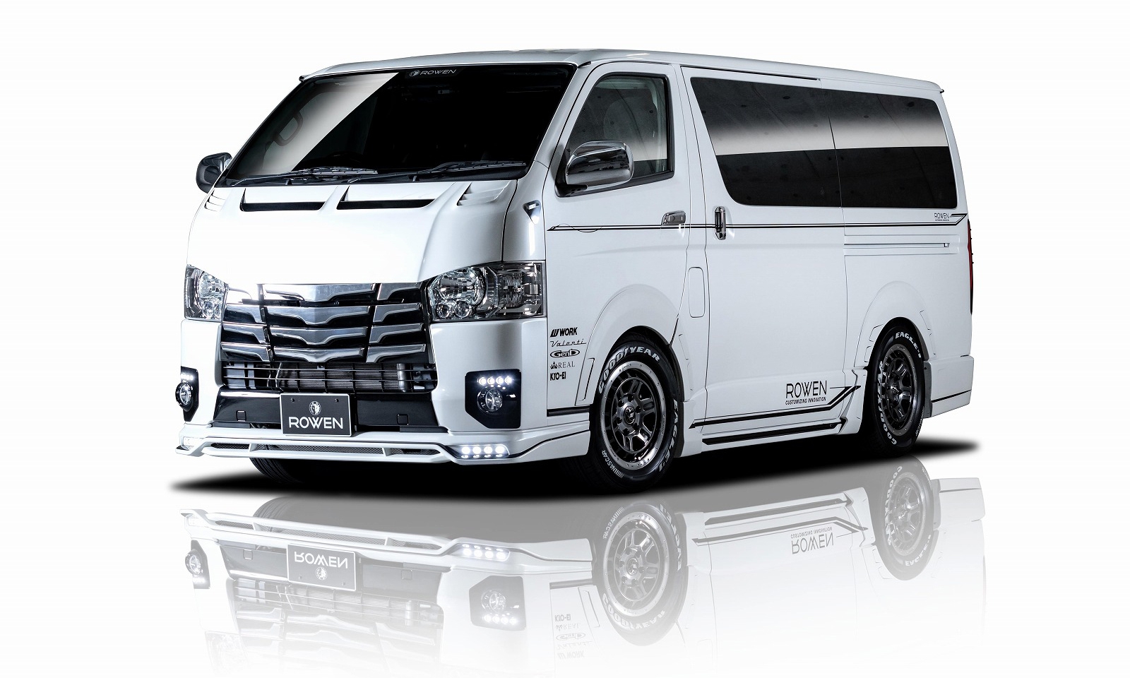 HIACE 5型｜TOYOTA｜BODY KIT｜ROWEN オフィシャルサイト