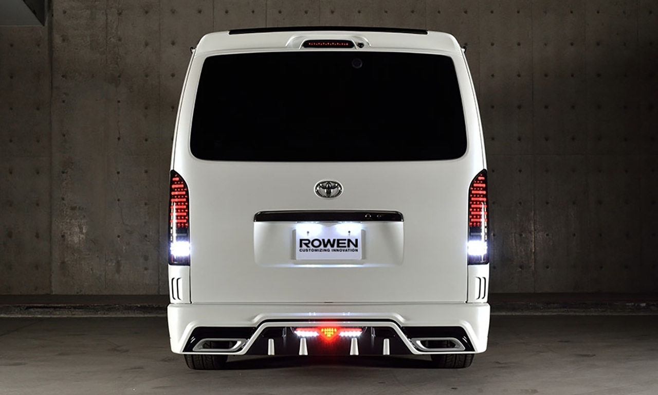 200HIACE 4型 5型 6型 Bumper type｜TOYOTA｜BODY KIT｜Rowen