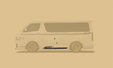 200HIACE ピンストライプver2 FIRE*上