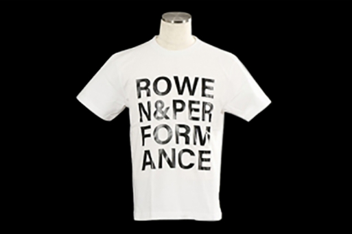 ROWEN&PERFORMANCE Ｔシャツ　（ホワイト×ブラック）