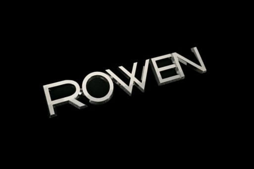 ROWEN リヤエンブレム ver2 （Chrome）
